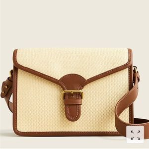 Copenhagen Satchel Bag in Straw - J. Crew